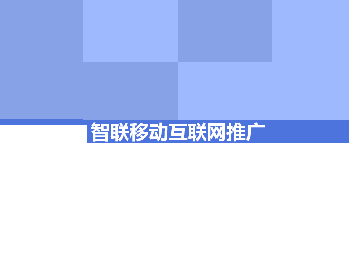 智联移动互联网推广.ppt